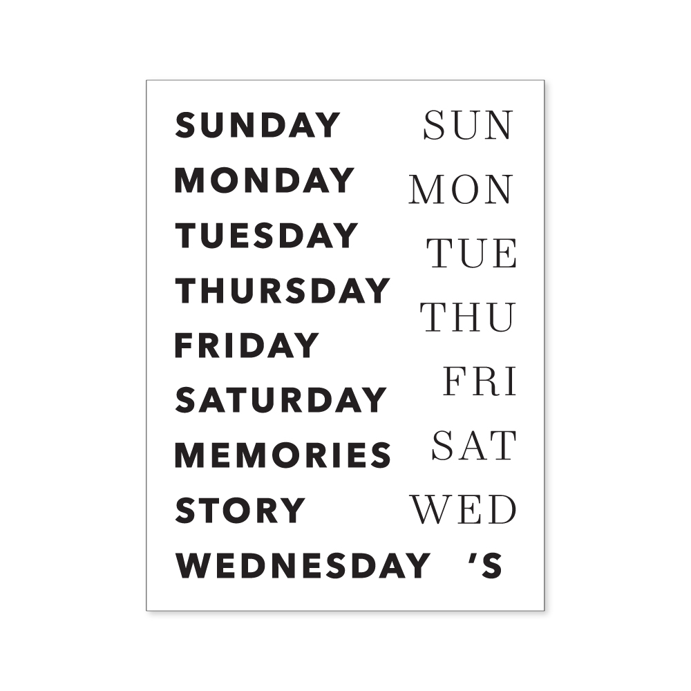 Stamps: By The Day // Last Call